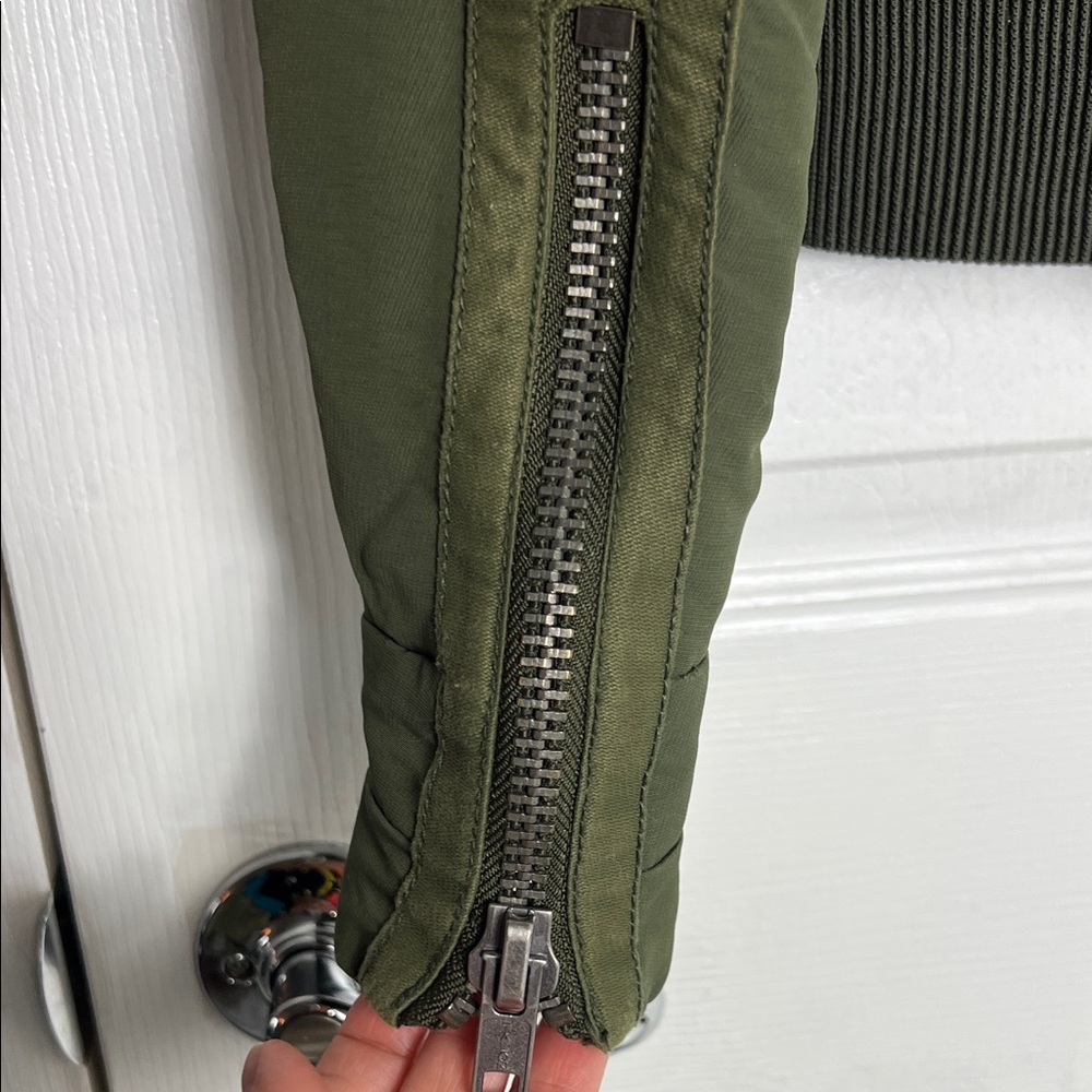 Rocawear Olive Green Kids Puffer Jacket with Faux Fur - Picture 4 of 6